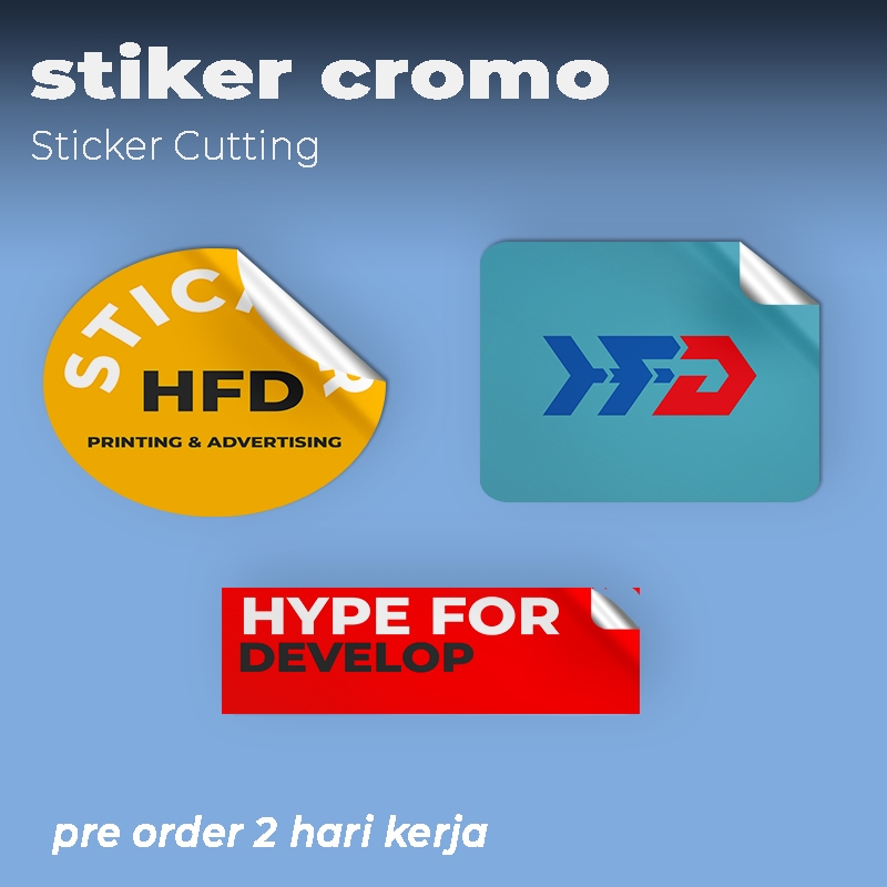 

Custom Sticker Cromo Ukuran A3