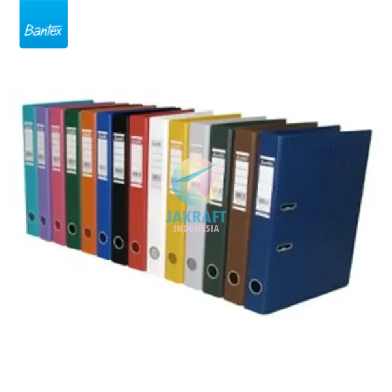 

(1 Pcs) Ordner Map BANTEX 1466 / 1466V PVC F4 Folio Slim 5 Cm FC LAF 2 Ring Stand Binder Tempat Dokumen File Koleksi Warna Lengkap