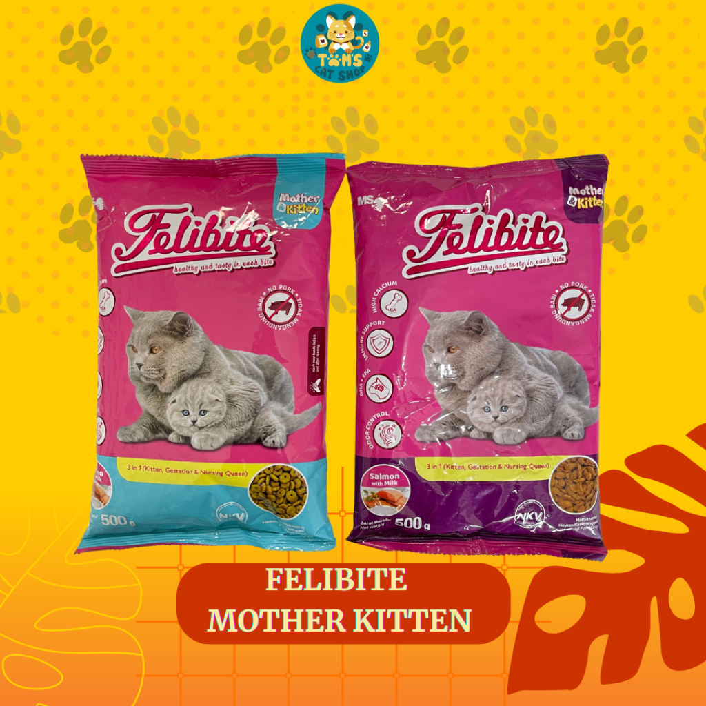 Felibite Mother & Kitten DRY Food 500 Gr
