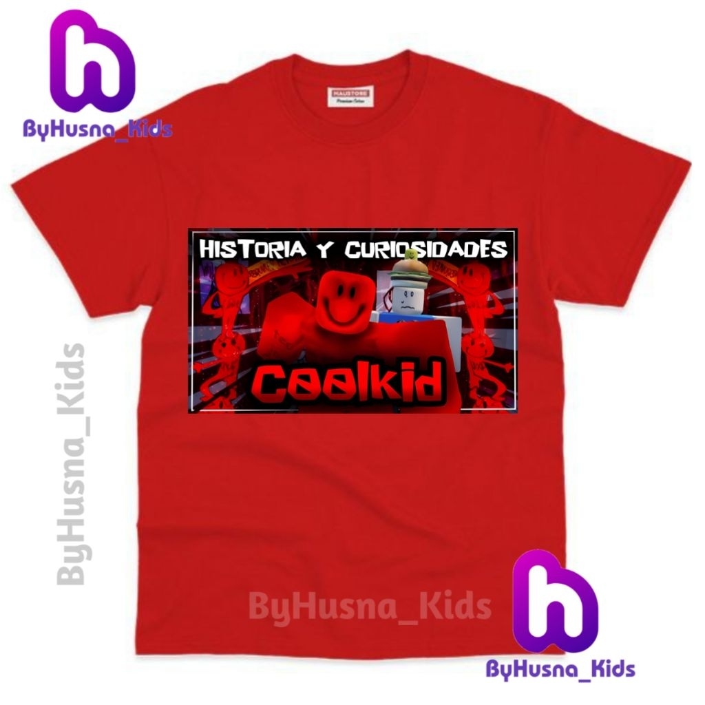 BAJU ANAK KAOS ANAK ROBLOX C00LKIDD COOLKIDD MILESTONE 4 ROBLOX ANAK UNISEX COWO CEWE