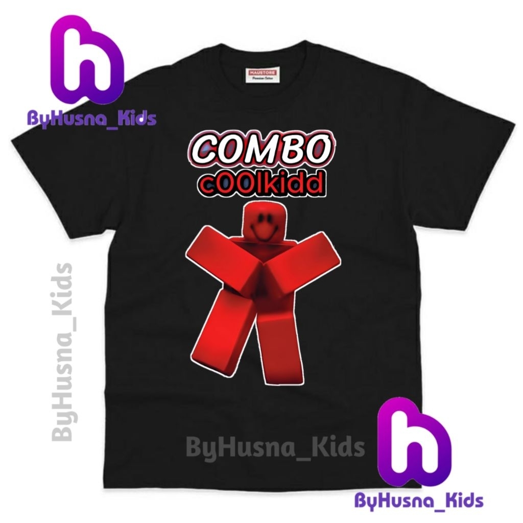 BAJU ANAK KAOS ANAK ROBLOX C00LKIDD COOLKIDD MILESTONE 4 ROBLOX ANAK UNISEX COWO CEWE