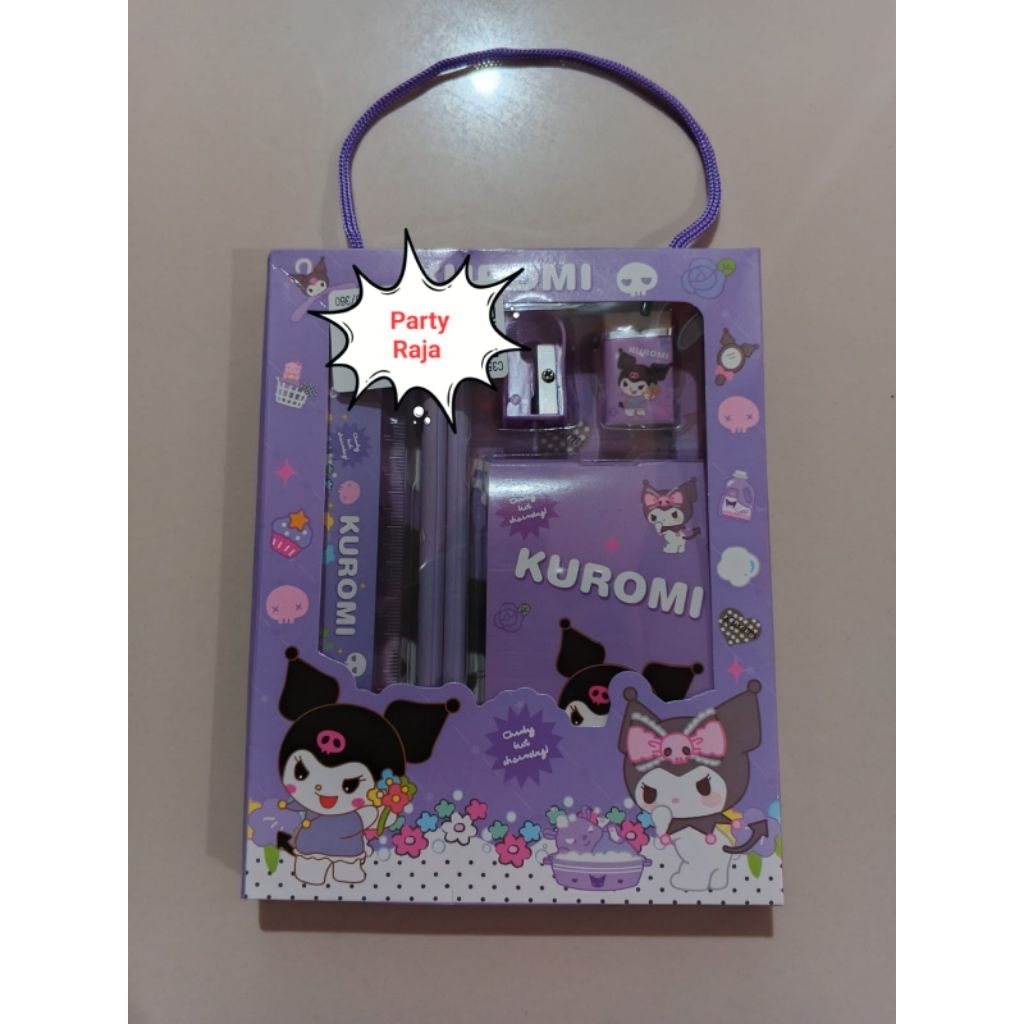 

Alat Tulis Set 6in1 Motif Stationery Set Lucu Karakter