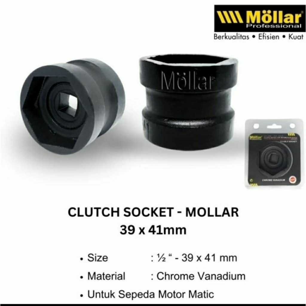 MOLLAR KUNCI SOK KOPLING MATIC 39X41