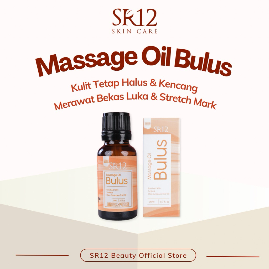 (100% Ori) SR12 Minyak Bulus BPOM | Mencerahkan, Melembabkan, Mengencangkan Payudara & Bokong | Hila