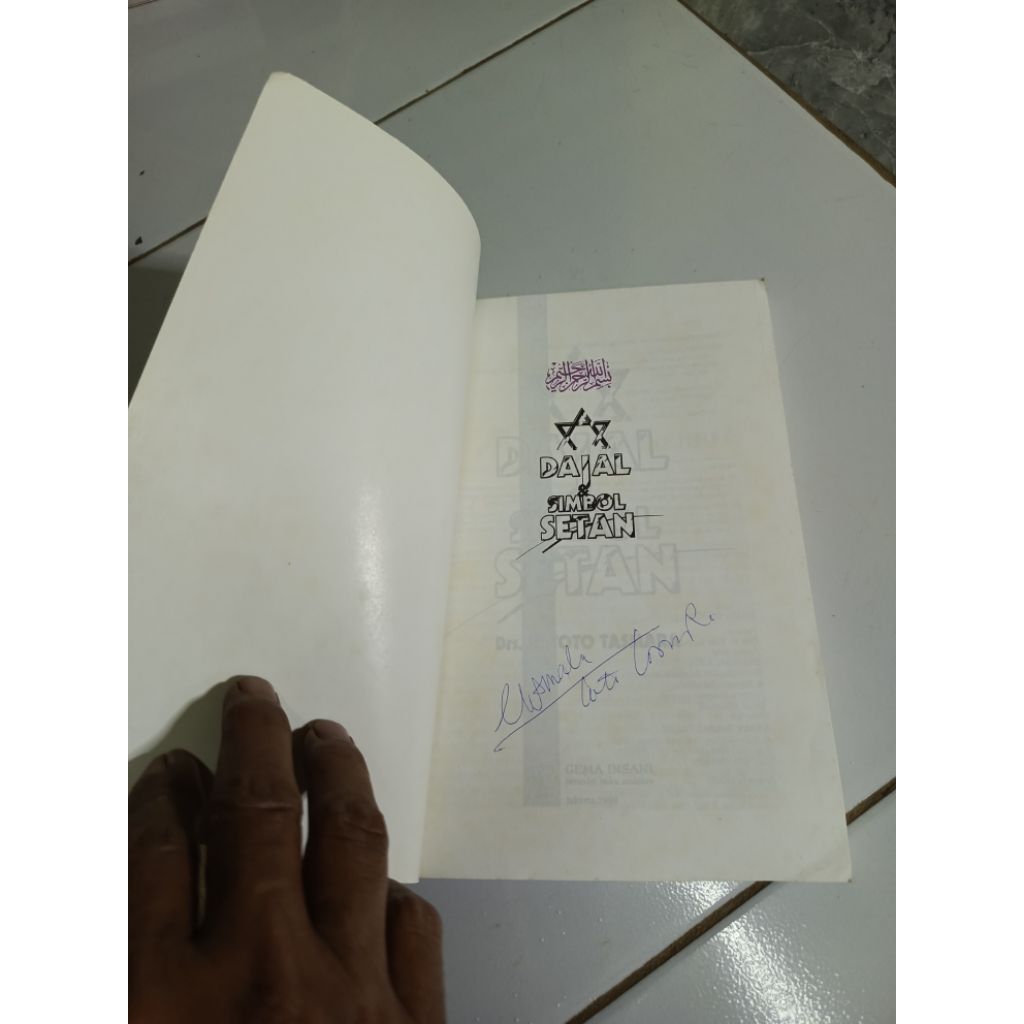 DAJAL & SIMBOL SETAN-Drs. H. TOTO TASMARA-buku agama-Di GB2