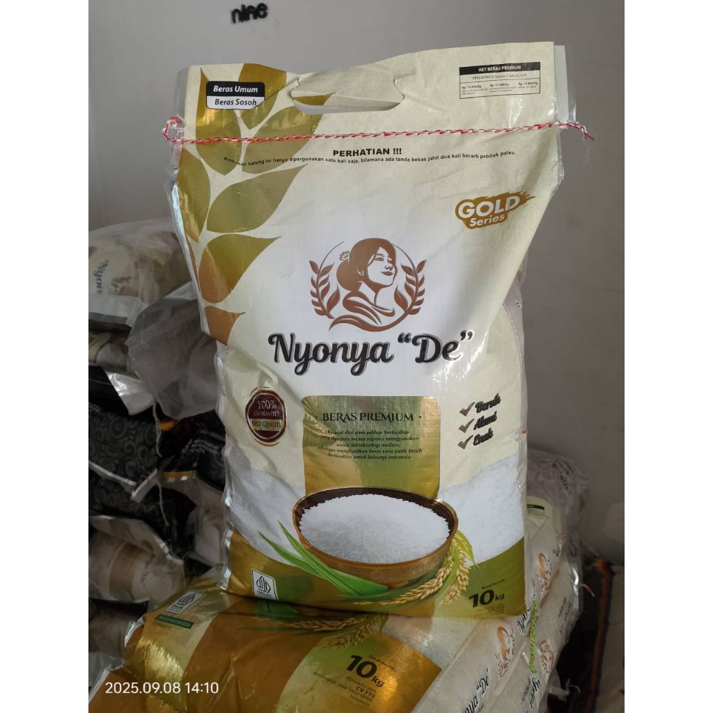 

Beras Nyonya "De" Gold 10kg