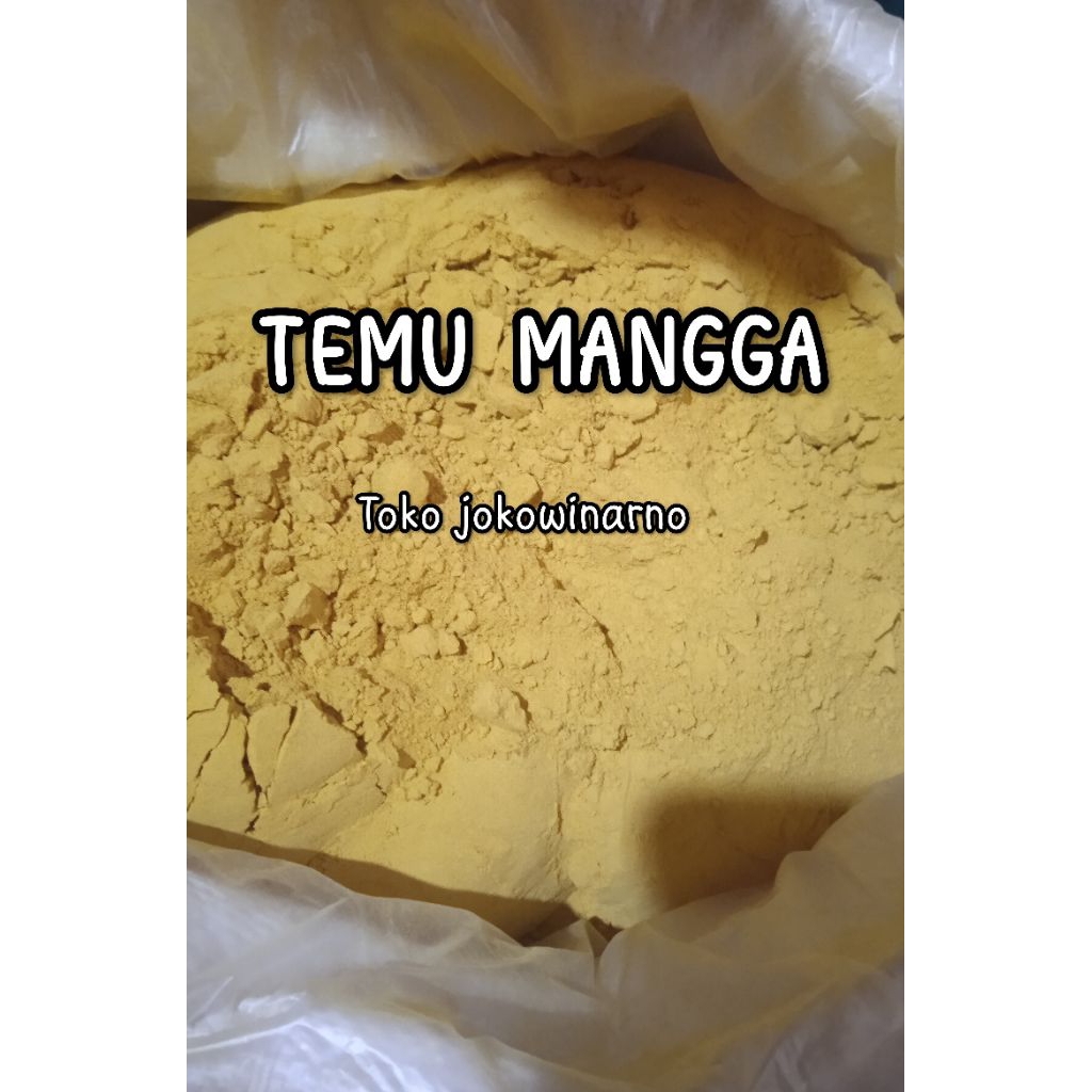 

TEMU MANGGA BUBUK HALUS / KUNYIT MANGGA / CURCUMA MANGGA 100 Gram - Murni Tanpa Campuran