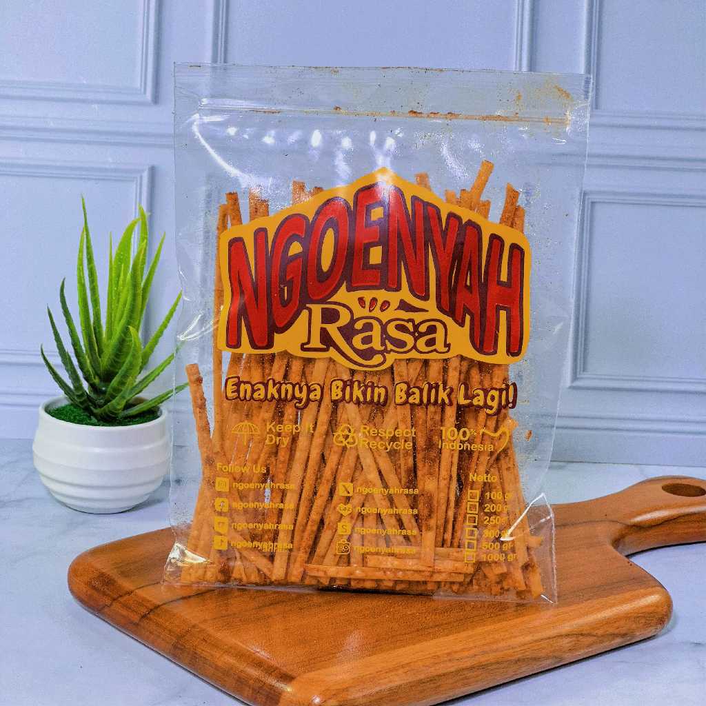 

Mie Lidi Lidian Gepeng - Pedas Asin Balado Original Makanan Lidi Snack Lidi Makanancom 1