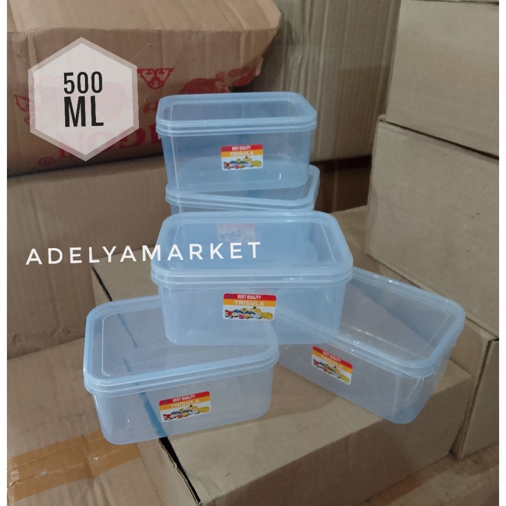 Food box 500ml / kotak makanan kecil