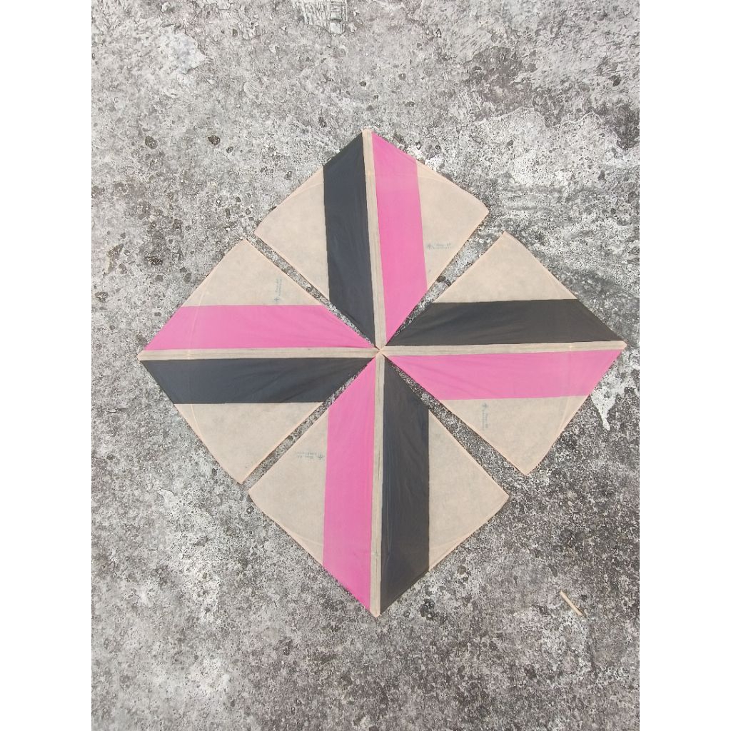 Layangan Seot SUPER kertas litho 54 cm 50 pcs layangan Seot Cililin.