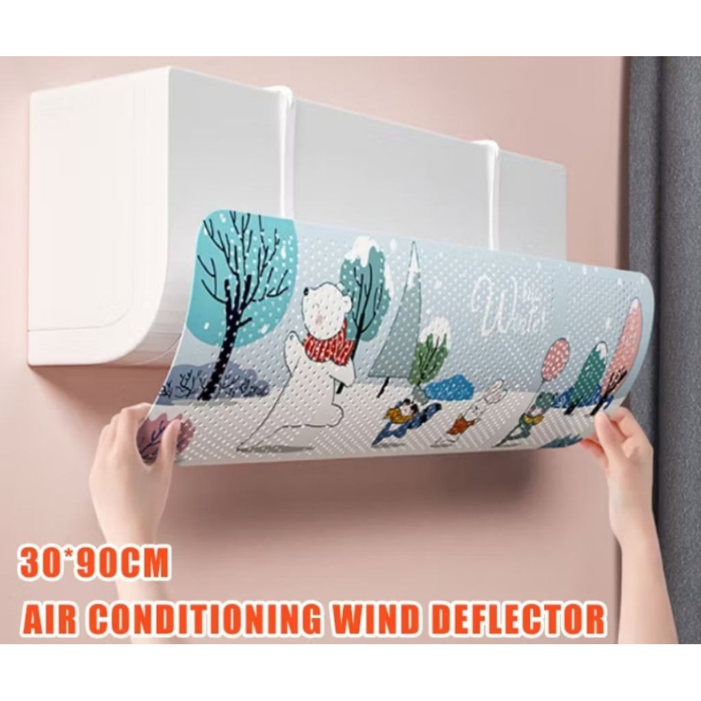 Talang ac penahan angin ac air conditioner