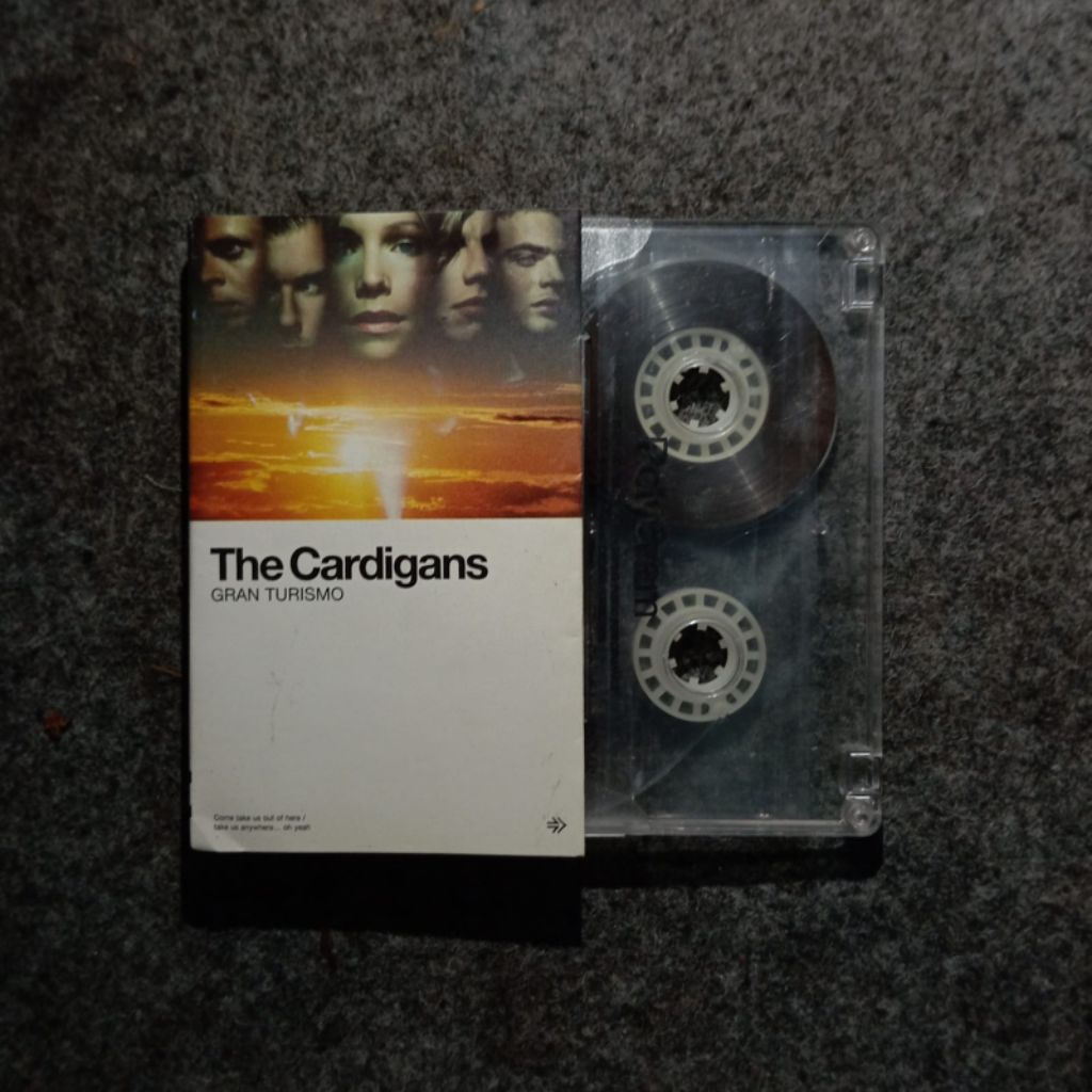 Kaset Pita The Cardigans Album Gran Turismo (Original)