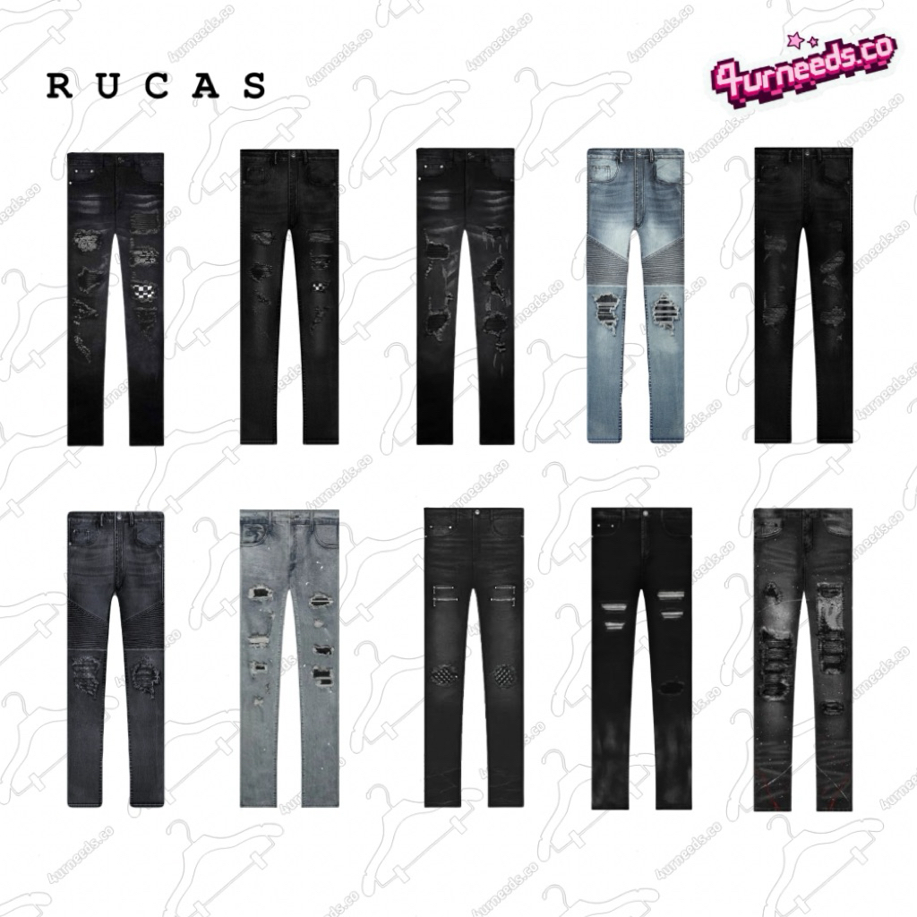 [100% ORIGINAL] Celana Jeans Rucas Panjang & Pendek, Free Paperbag