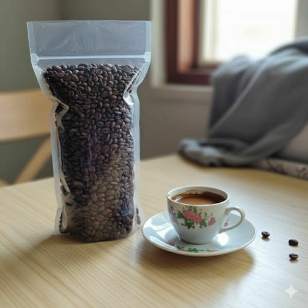 

Kopi Bubuk Robusta - Kopi robusta - Biji kopi sangrai - Roast bean - 1kg
