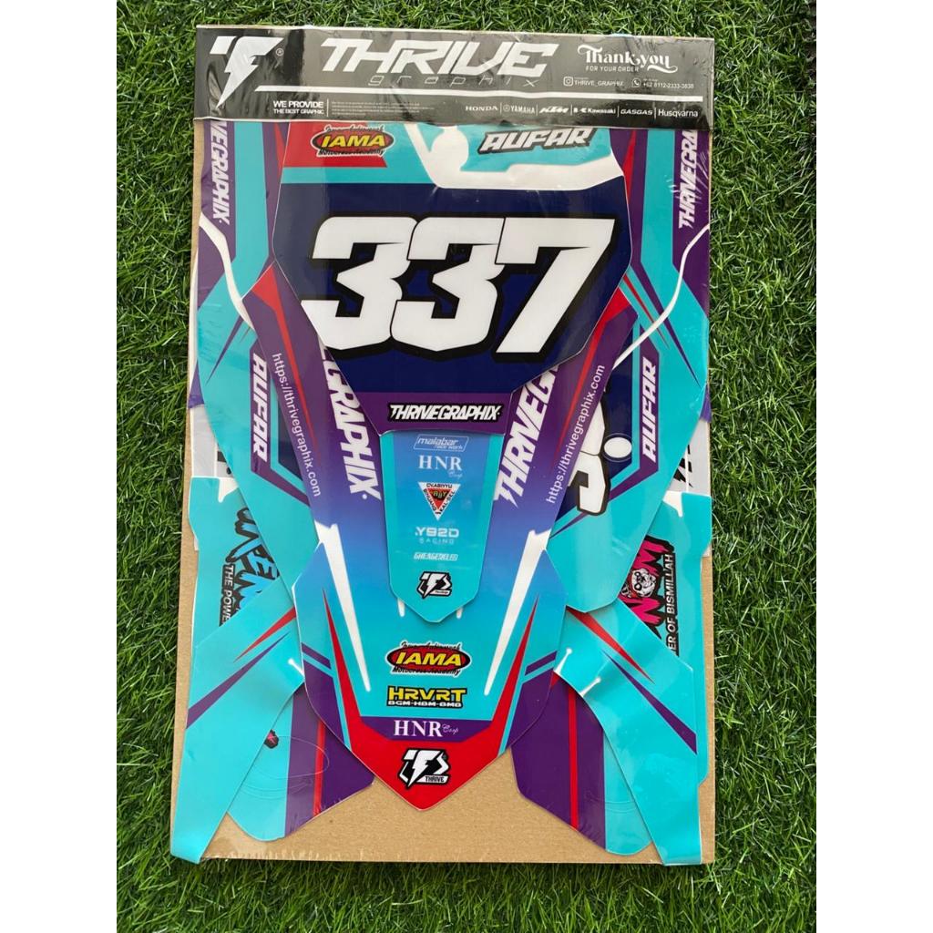 DECAL STIKER MOTOR KTM NEW DESIGN TRAIL/SUPERMOTO FULL BODY BEBAS CUSTOM