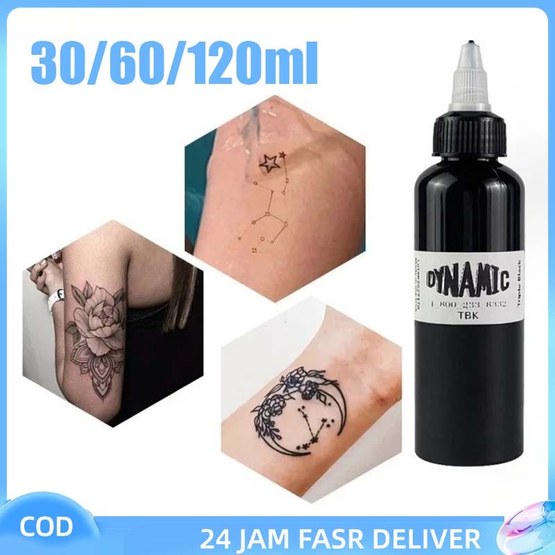 Tinta Tattoo Eternal Ink Tinta Tattoo Zuper Black Tbk Asli Pigmen Tinta Hitam Untuk Tato Garis Poton
