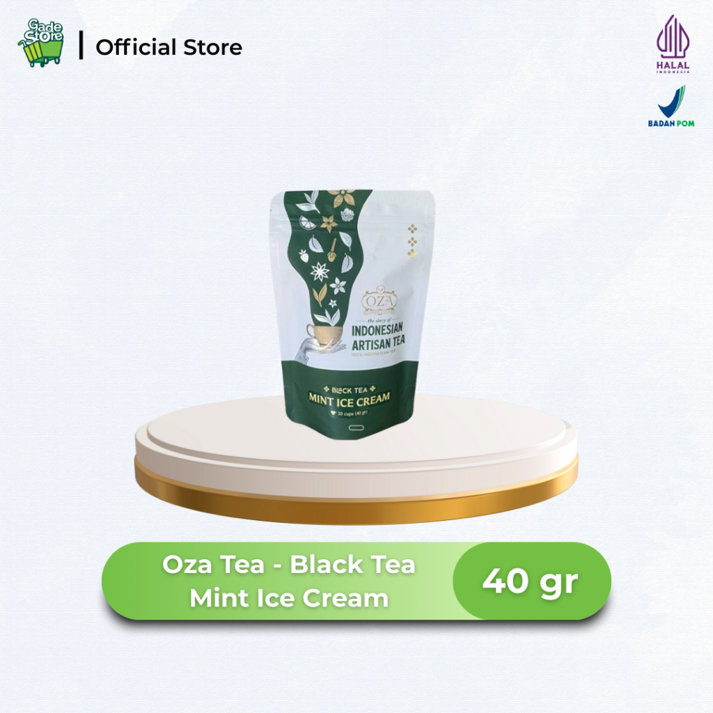 

Black tea with sensation of Mint Ice Cream