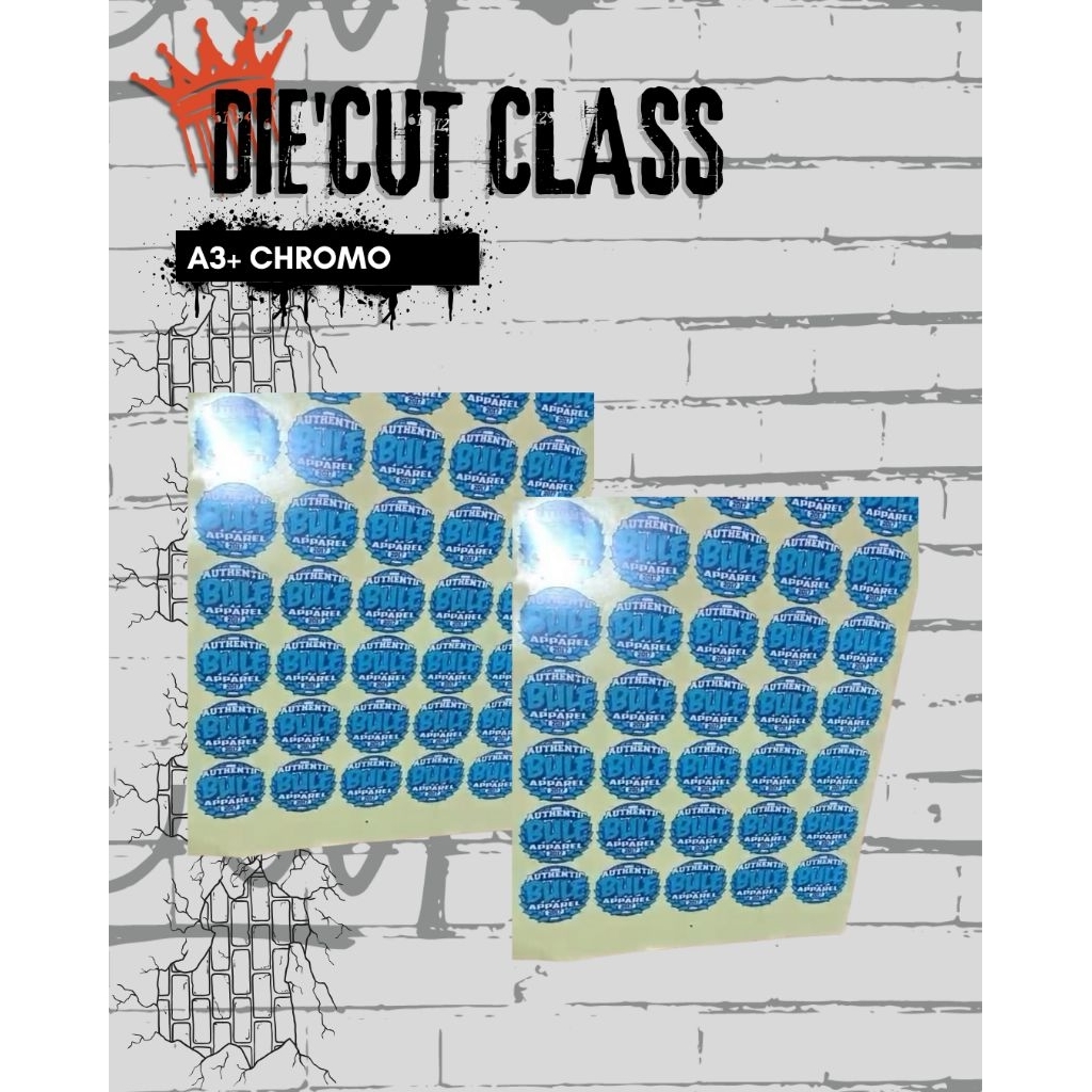 

Sticker Vinyl A3+ Chromo, Exilo + Cutting