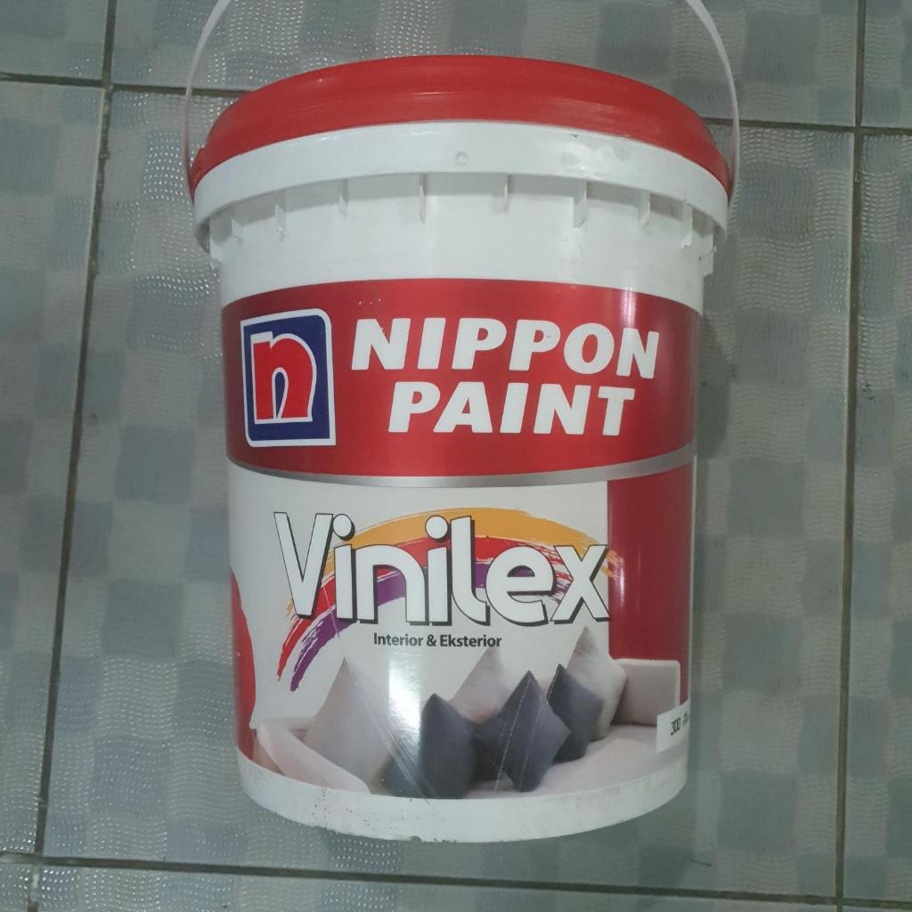 Cat Tembok Vinilex 25 Kg 300 White Nippon Paint Untuk Interior dan Exterior