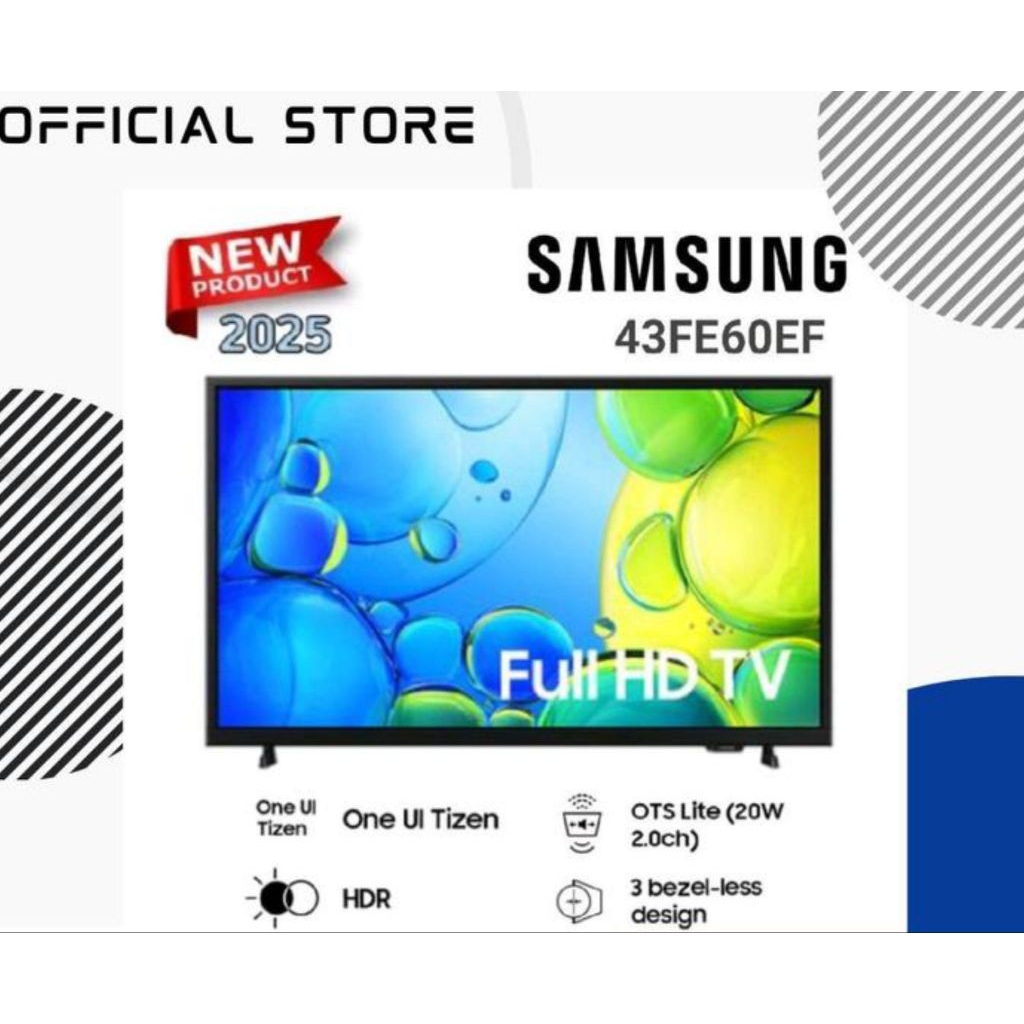TV SAMSUNG 43 INCH SMART TV 43F6000/ PROMO