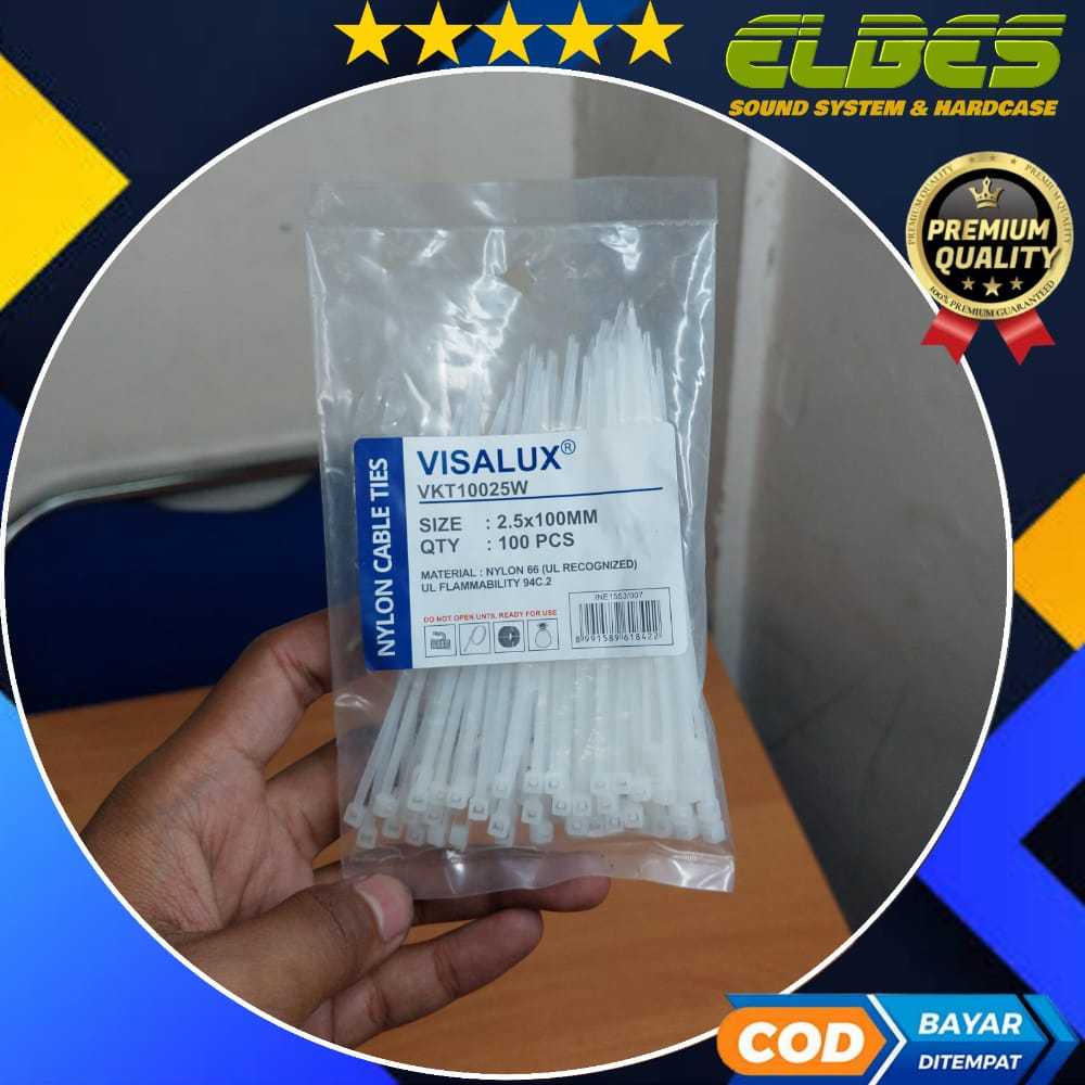 

Tali kabel ties VISALUX 2.5X100 3.6X200 3.6X300 4.8X380