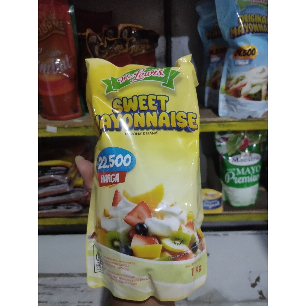 

mc lewis sweet mayo (mayonnaise manis) 1 kg/1000 gram