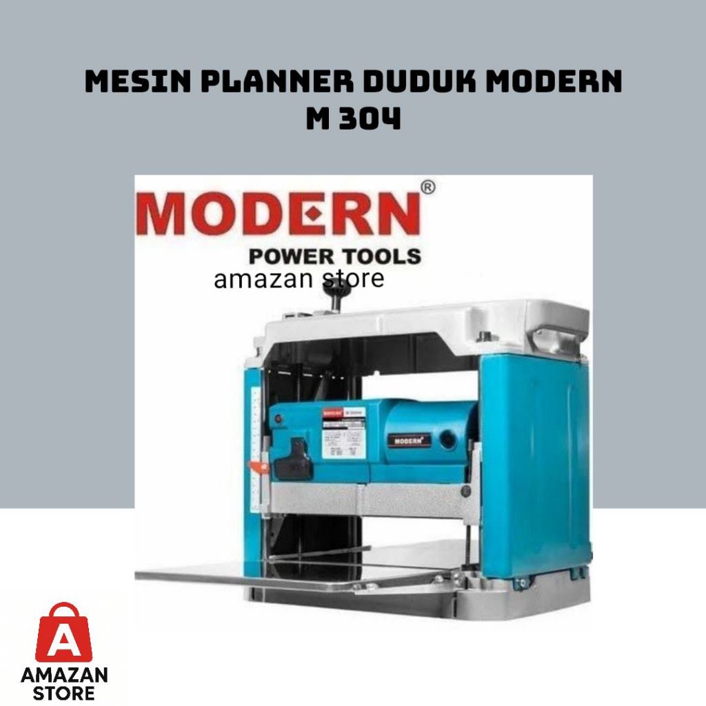 Mesin Planner Duduk Modern M 304 / Portable Mesin Serut Duduk Modern 304 - Mesin Ketam Serut M - 34