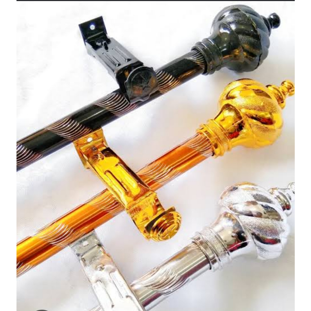 BESI  gorden ulir / tongkat gorden ,hordeng , korden