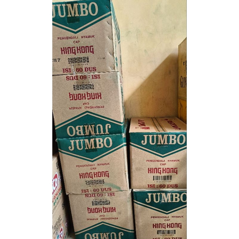 Kingkong jumbo obat nyamuk bakar 1Karton isi 60