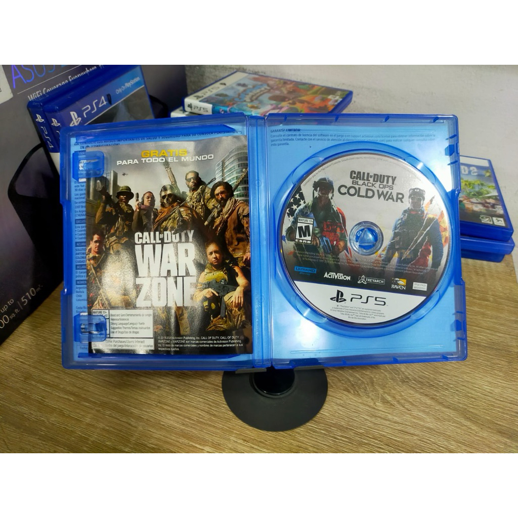 Kaset BD PS5 Call of Duty Black OPS Coldwar second Kondisi BRG good condition