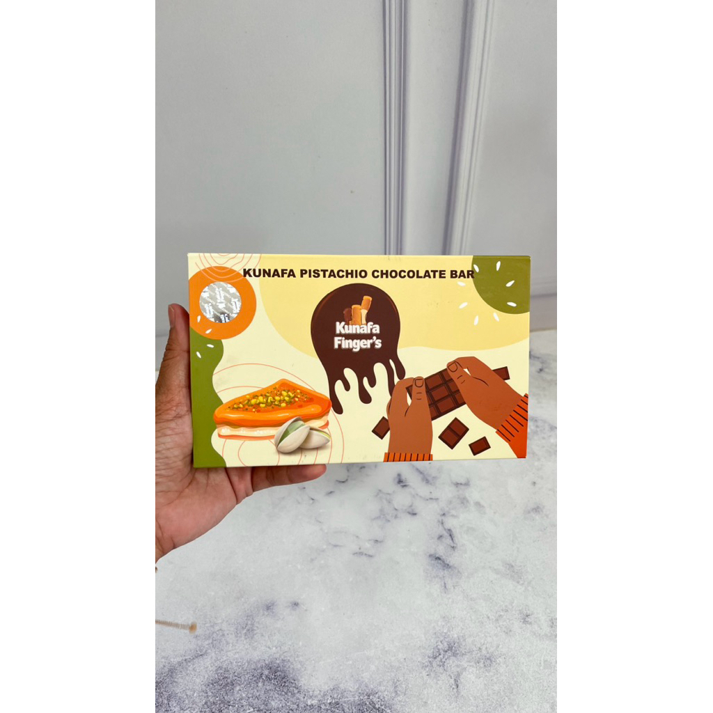 

kunafa fingers coklat dubai “pistacio” ready