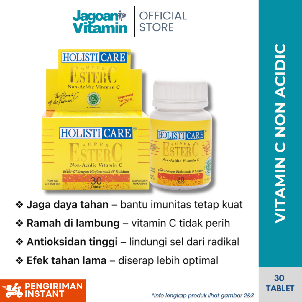 Holisticare Ester C 30S / Ester C Holisticare 30 Tablet