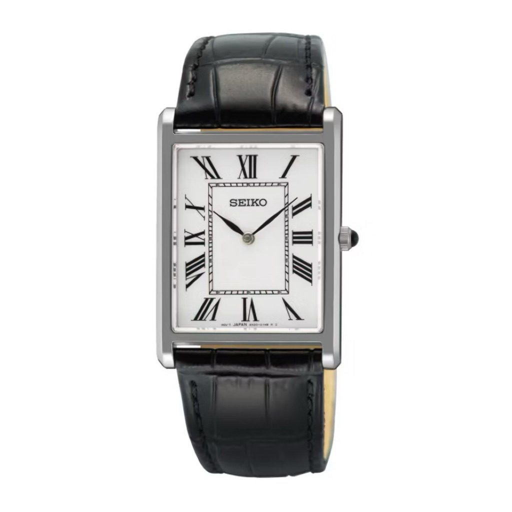 Jam Tangan Pria SEIKO TANK SWR103 / SWR103P1 Kaca Sapphire (ORIGINAL)