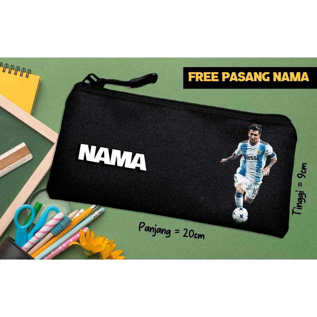 

Gratis Sablon Nama Kotak Tempat Pensil Karakter Pemain Bola Top Eropa dan Pemain Timnas