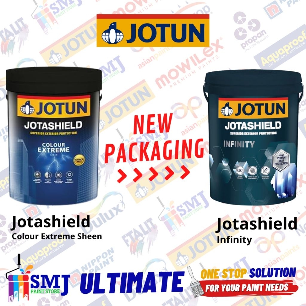 Cat Tembok Eksterior JOTUN JOTASHIELD EXTREME Warna Tinting 20L