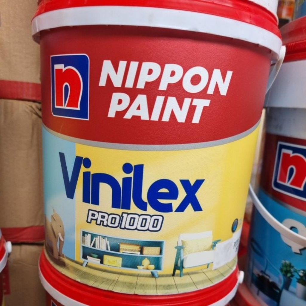 Cat vinilex pro 1000 putih super kental / cat tembok vinilex pro 1000 galon 4,5 kg