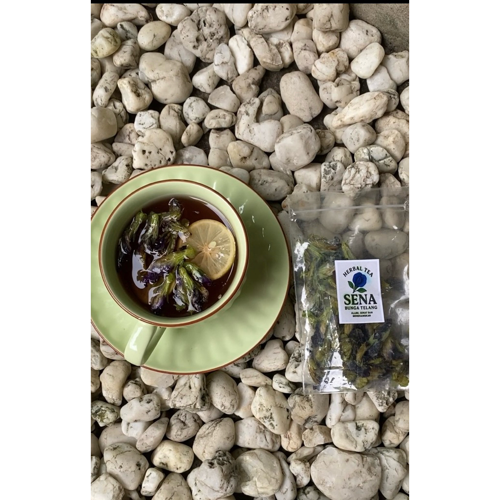 

teh bunga telang alami