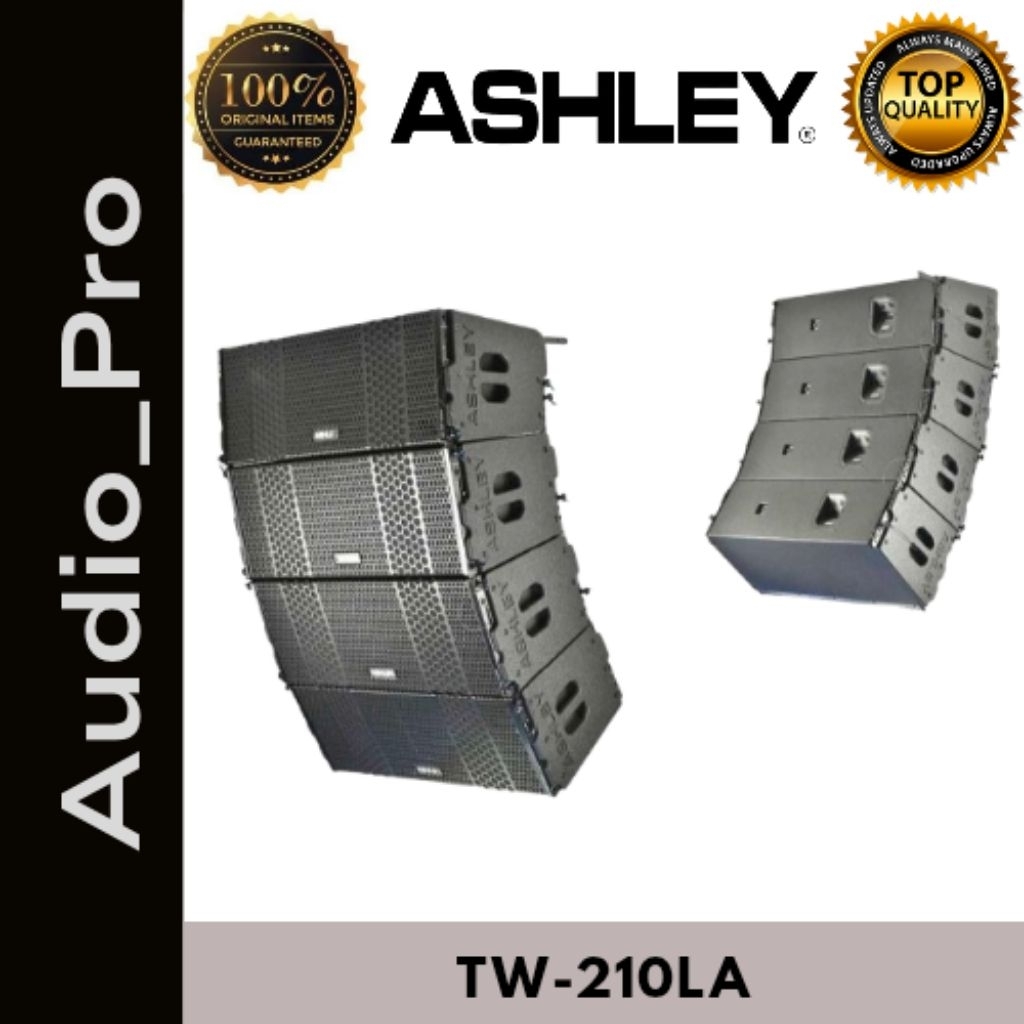 SPEAKER LINE ARRAY ASHLEY TW-210LA PASIF 2x10inch / TW 210LA ASHLEY SPEAKER LINE ARRAY