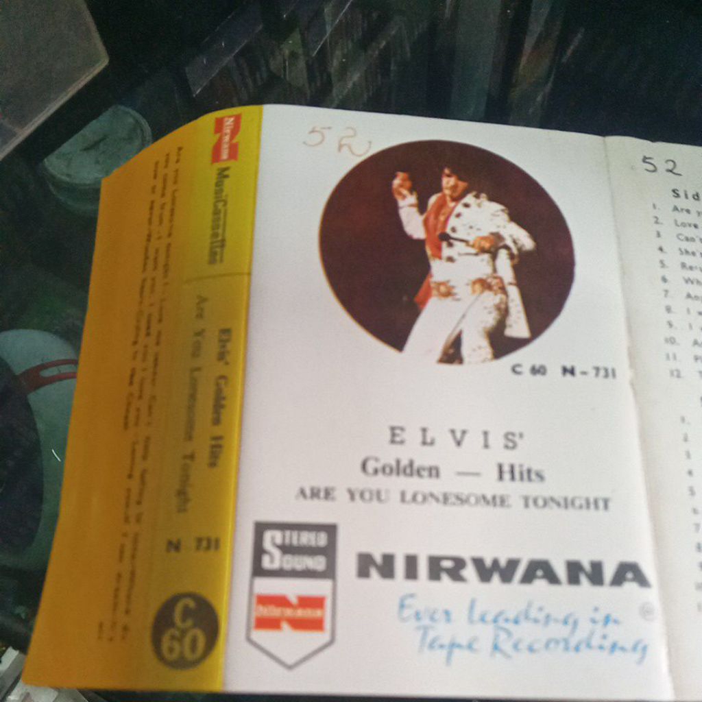 kaset pita ELVIS PRESLEY DC104