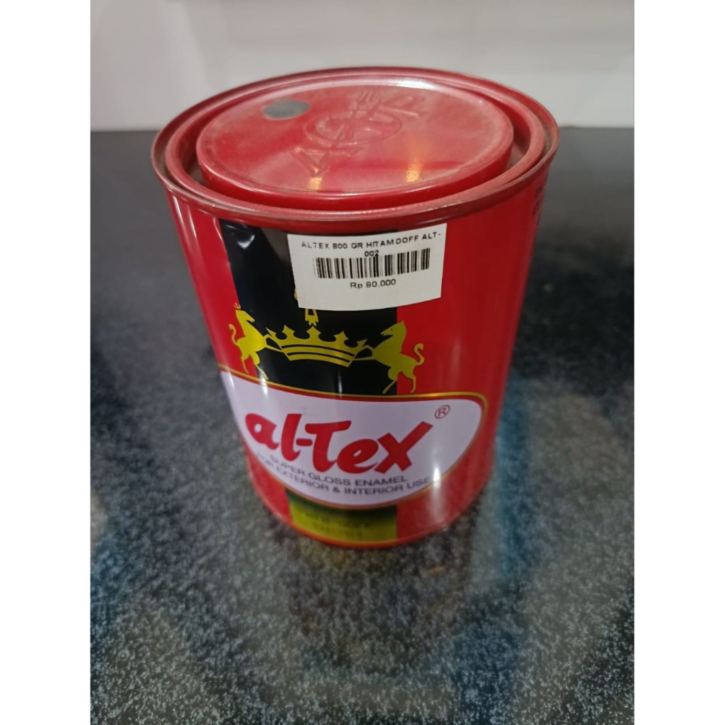 Cat Altex 800 Gr Hitam Doff