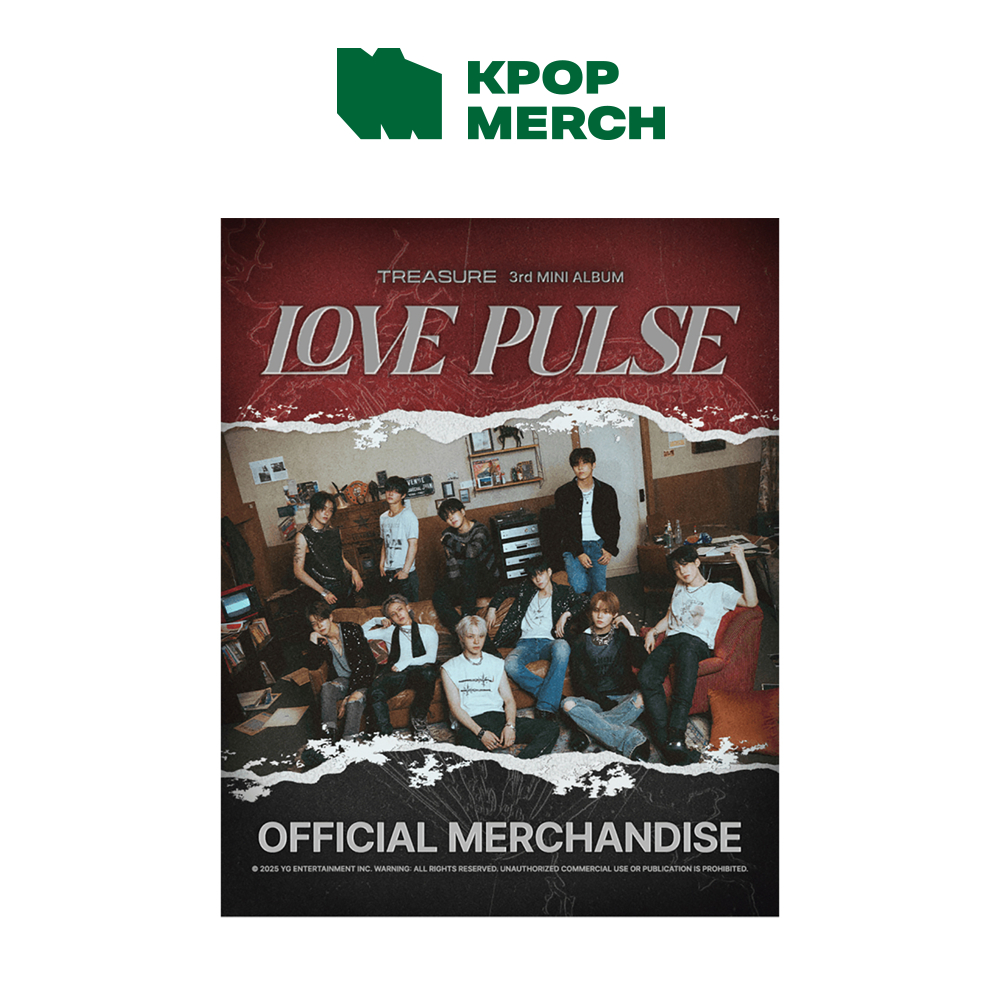TREASURE - [ LOVE PULSE ] OFFICIAL MERCH