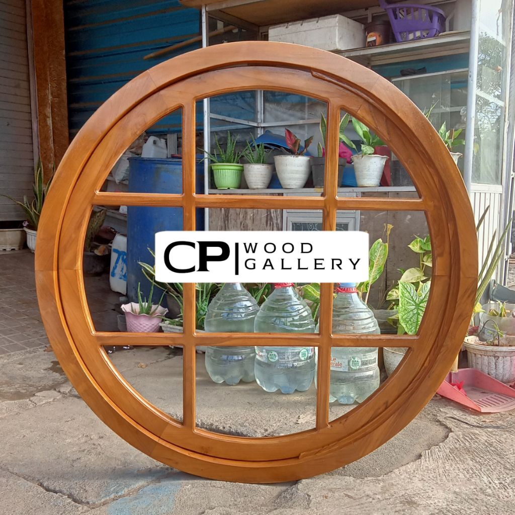 KUSEN JENDELA BULAT MINIMALIS DIAMETER 120cm | KJC-4