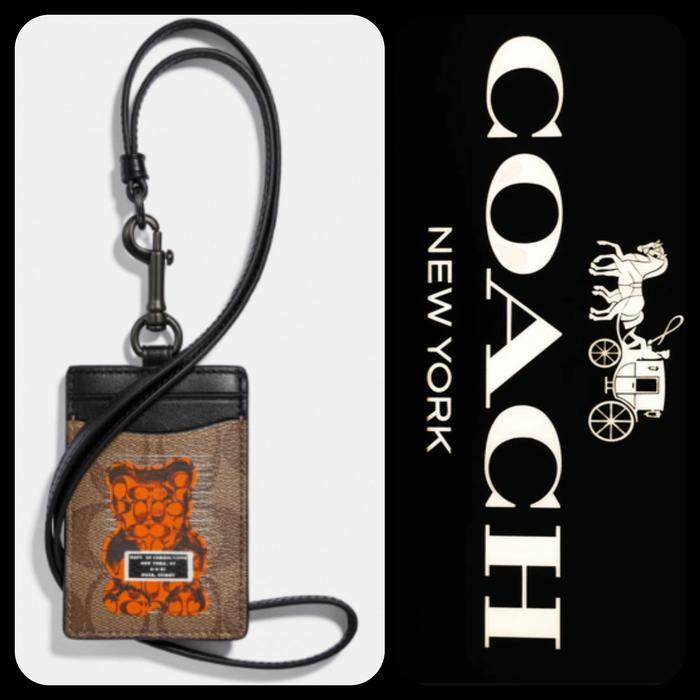 

Lanyard ID Card case in signature with vandal gummy bear gantungan kartu identitas original cb