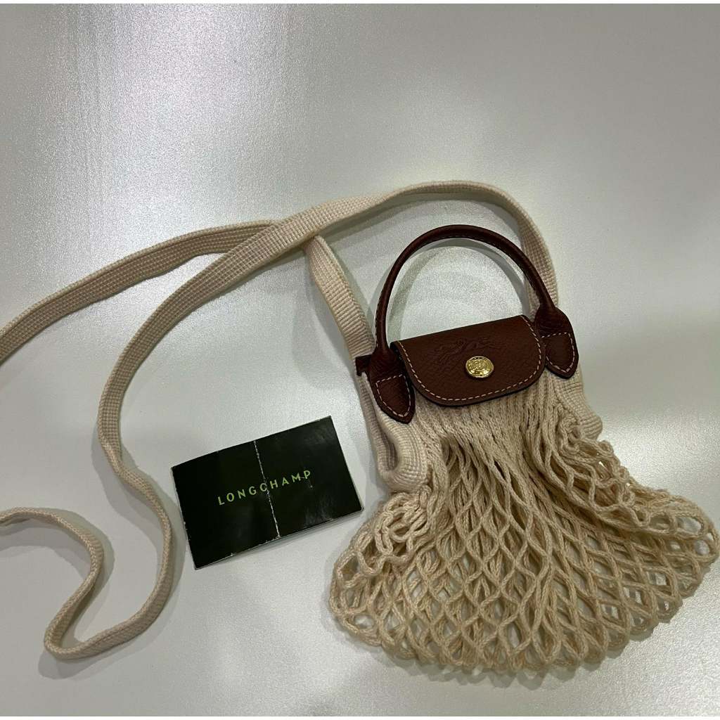 Tas Slempang LC le pliage filet top handle mini ORIGINAL