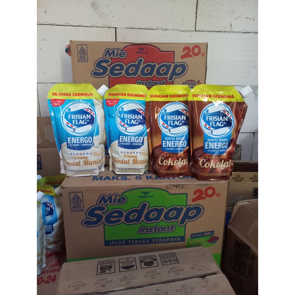 Susu Frisian Flag kemasan ekonomis pouch 535gram