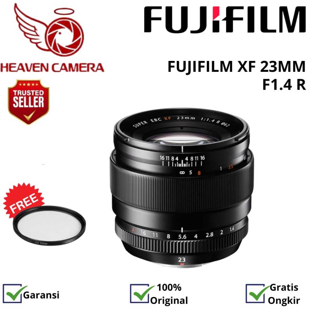 LENSA FUJIFILM XF 23MM F1.4 R / FUJIFILM XF 23MM F1.4 R