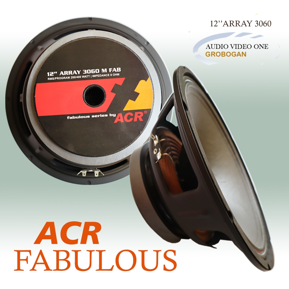 speaker acr 12 inch fabulous array 3060 M