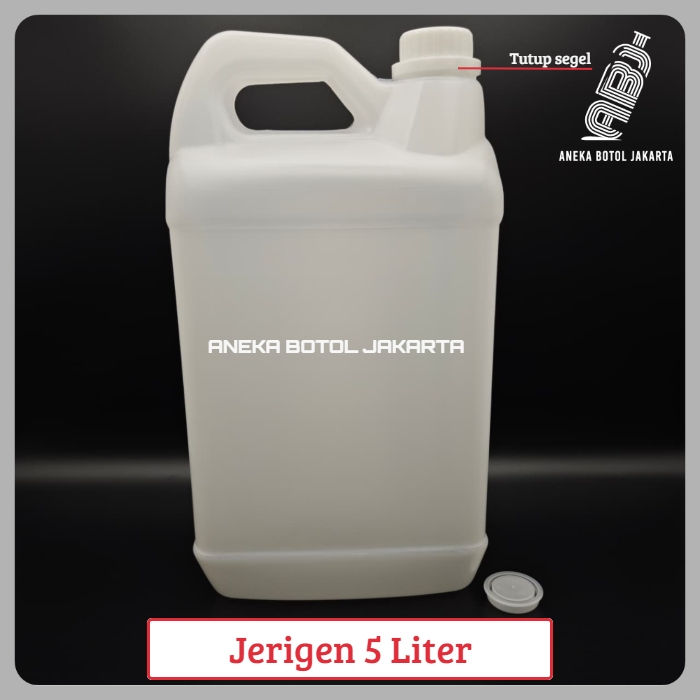 Jerigen 5 liter tutup segel / Jerigen 5000ml tutup segel