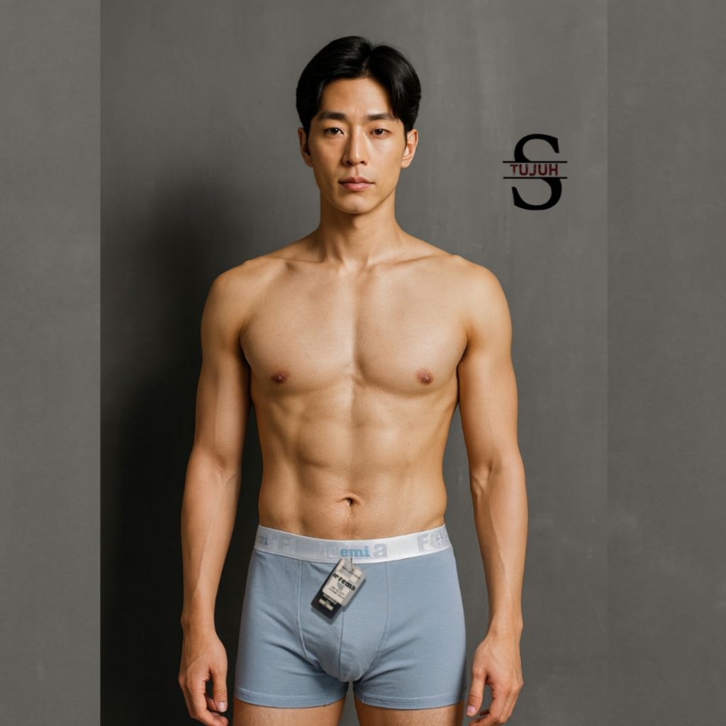 Celana dalam pria dewasa boxer segi empat CD pria boxer premium boxer pria pendek boxer olahraga pri