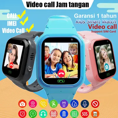 Jam Smart Watch Digital anak Gps Gps anak 4G tangan Anti Air Waterproof call Video telepon